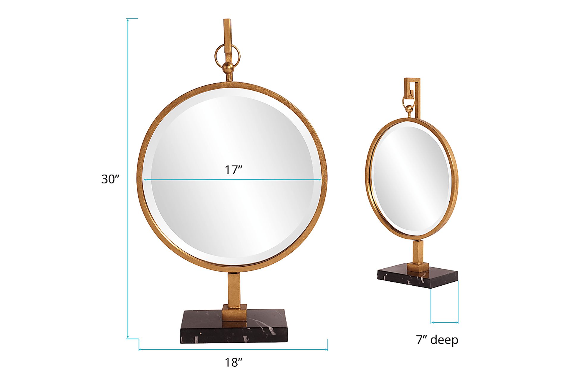 Struan Gold Mirror - Image 2