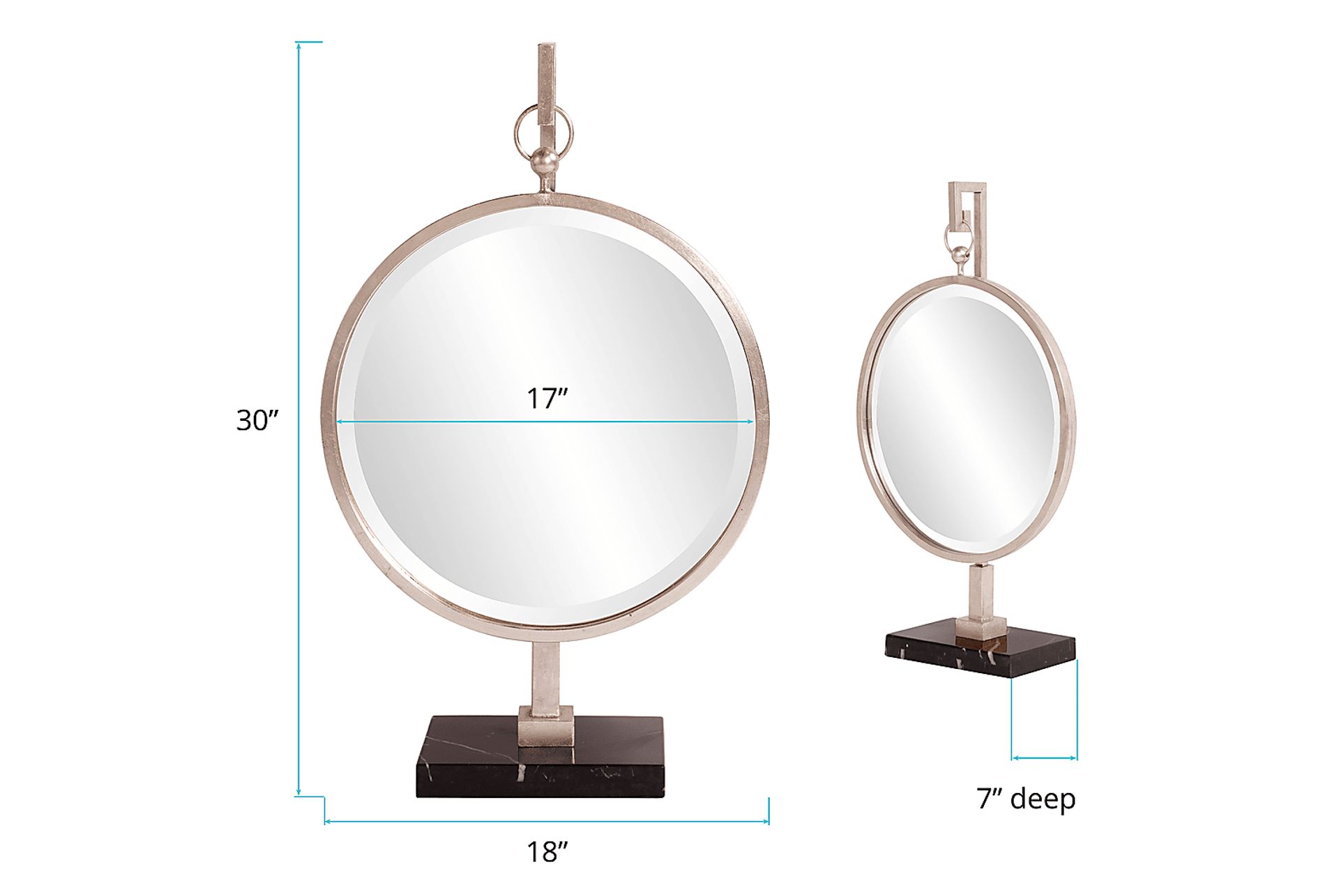 Struan Silver Mirror - Image 2