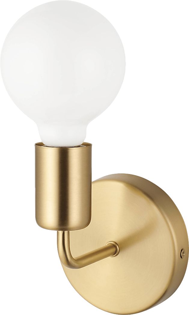 Stryker Oaks Brass Sconce