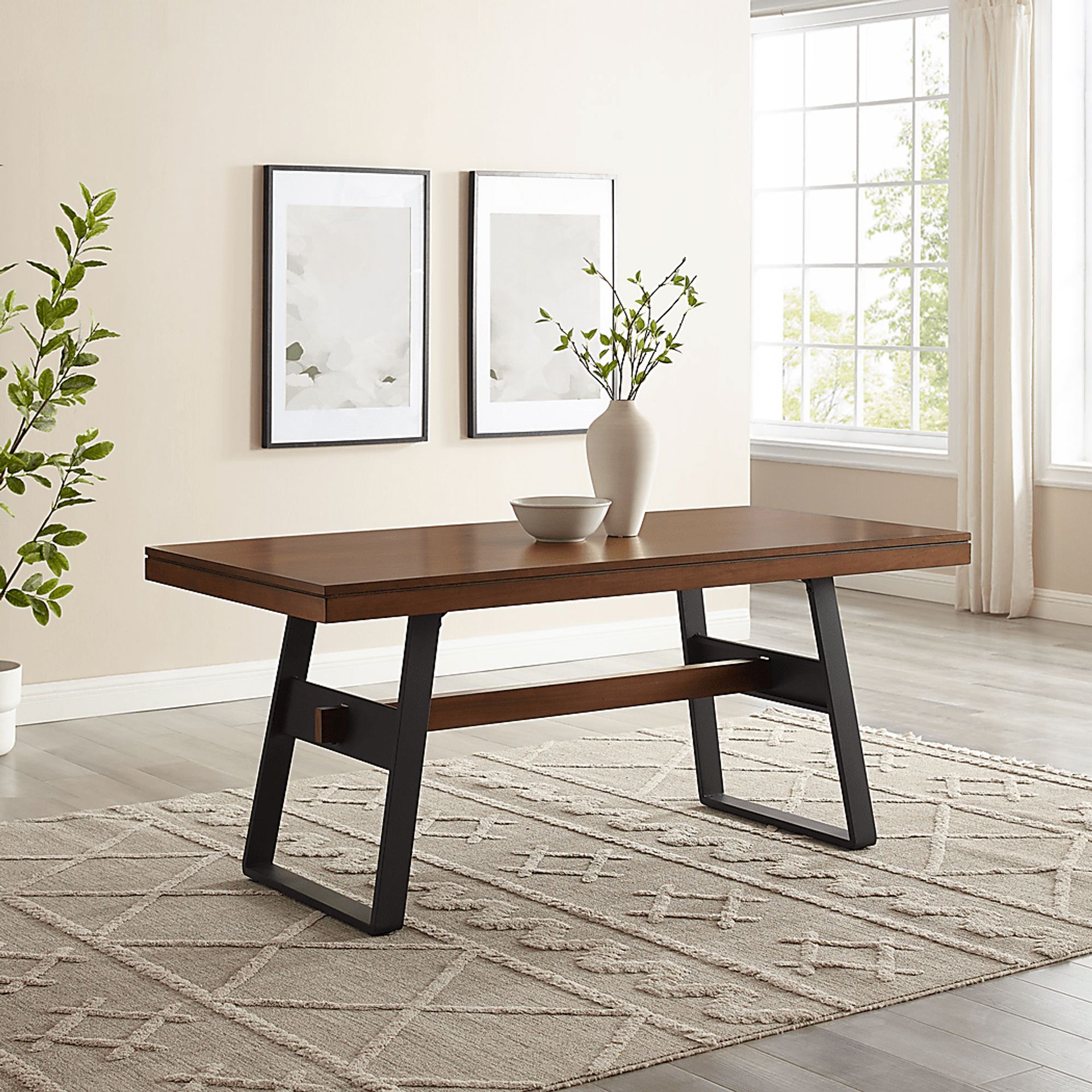 Stormdenn Walnut Dining Table - Image 3