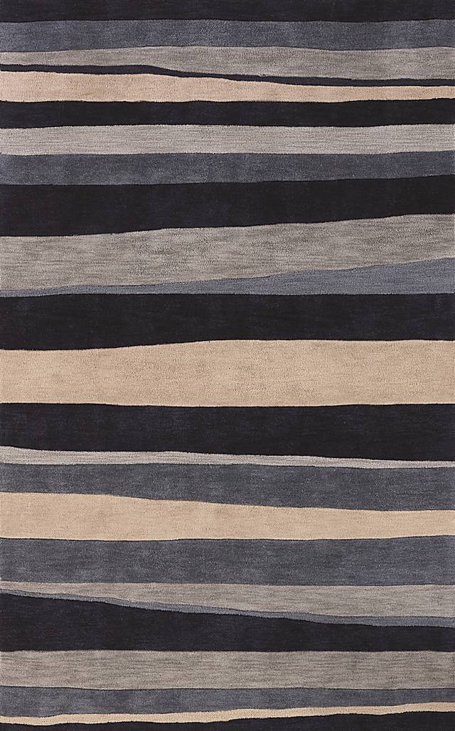 Studio Blue Indigo 5' x 7'5 Rug - Thumbnail - Image 1