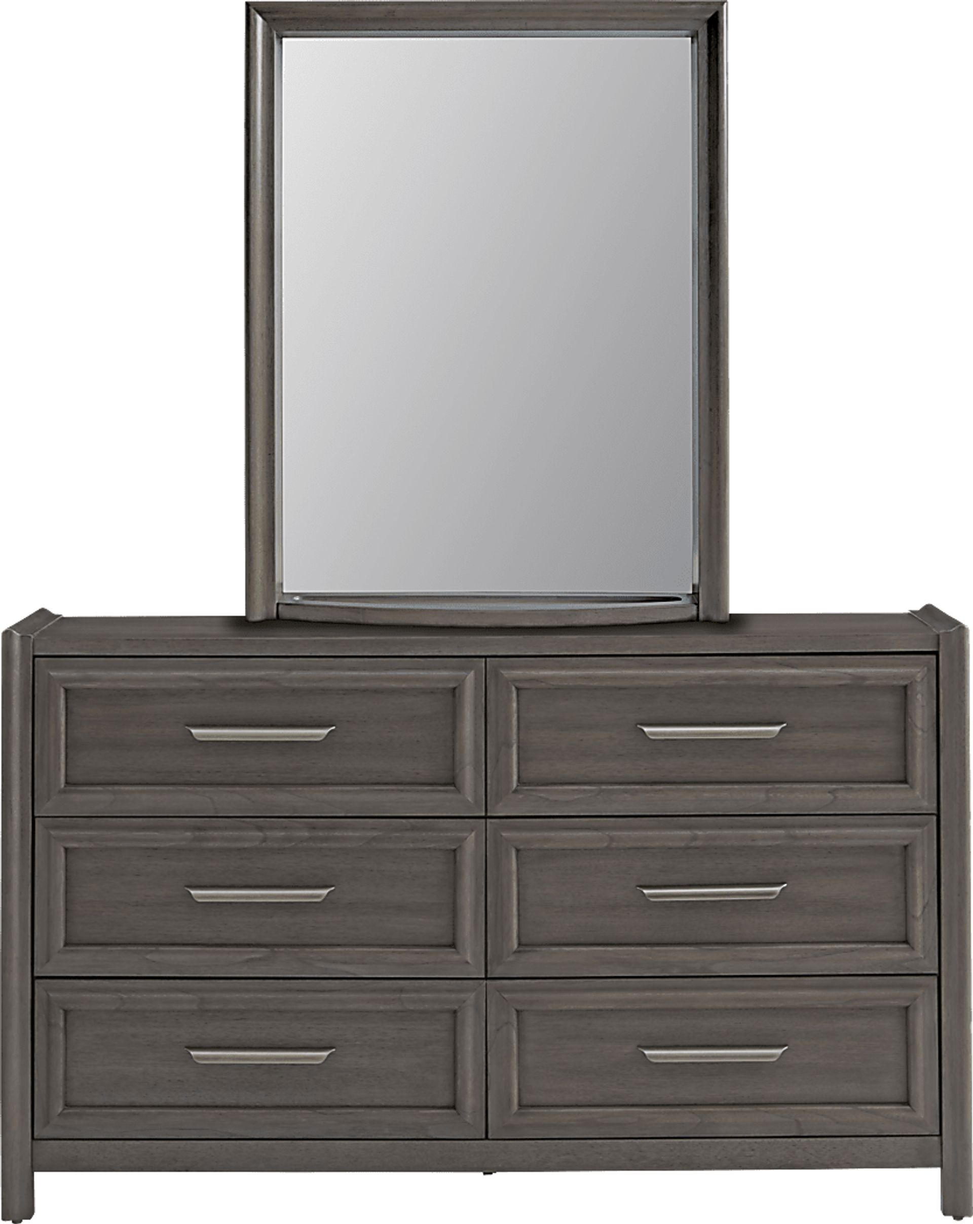 Studio Guild Gray Dresser & Mirror Set - Image 1