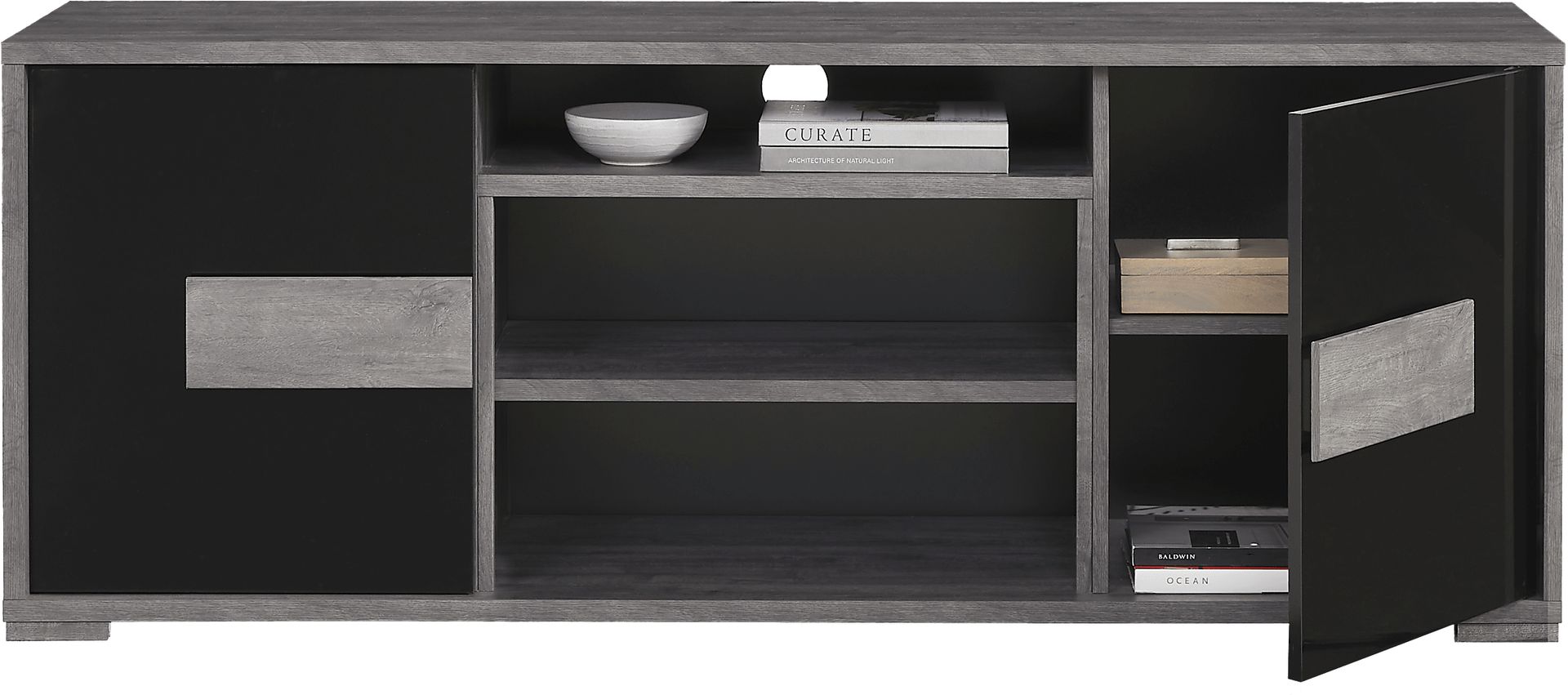 Studio Place Black 70 in. Console - Image 2