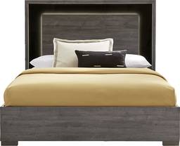 3 pc queen panel bed