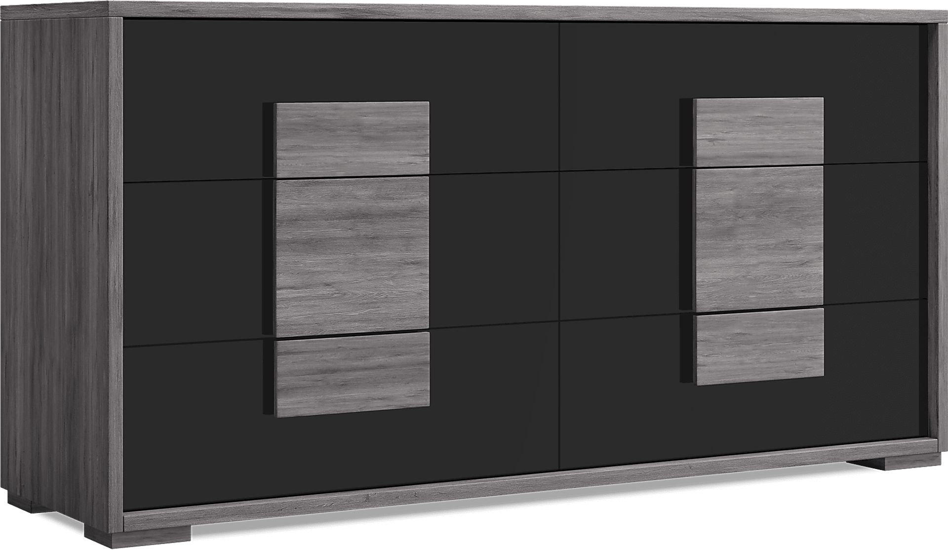 Studio Place Dark Gray 5 Pc King Panel Bedroom - Image 6
