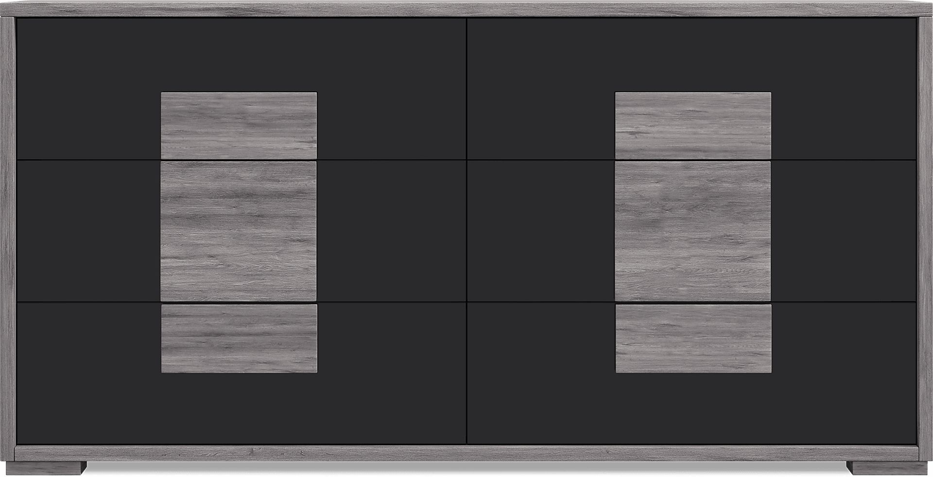 Studio Place Dark Gray 5 Pc King Panel Bedroom - Image 5