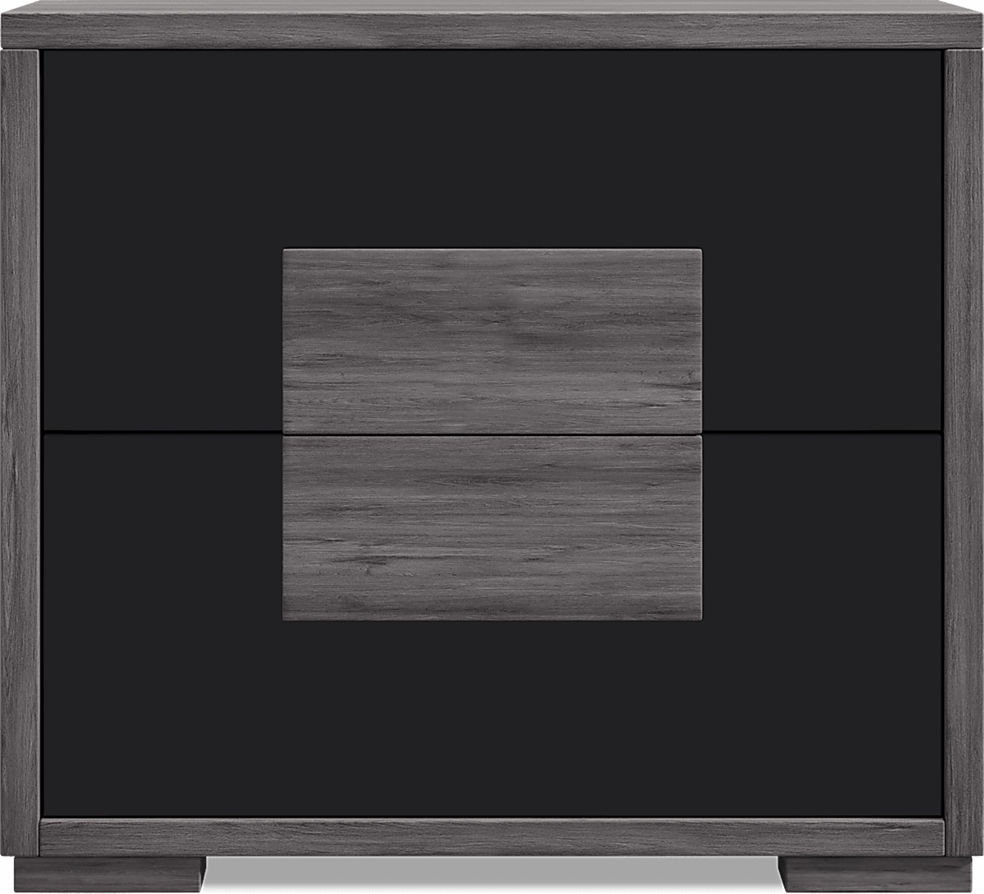 Studio Place Dark Gray Nightstand - Image 1