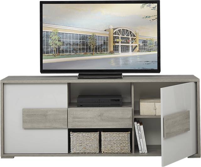 Studio Place Gray 74 in. Console - Thumbnail - Image 2