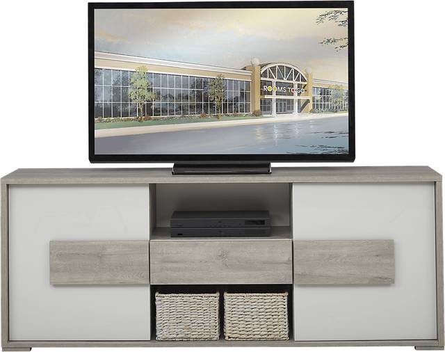 Studio Place Gray 74 in. Console - Thumbnail - Image 1