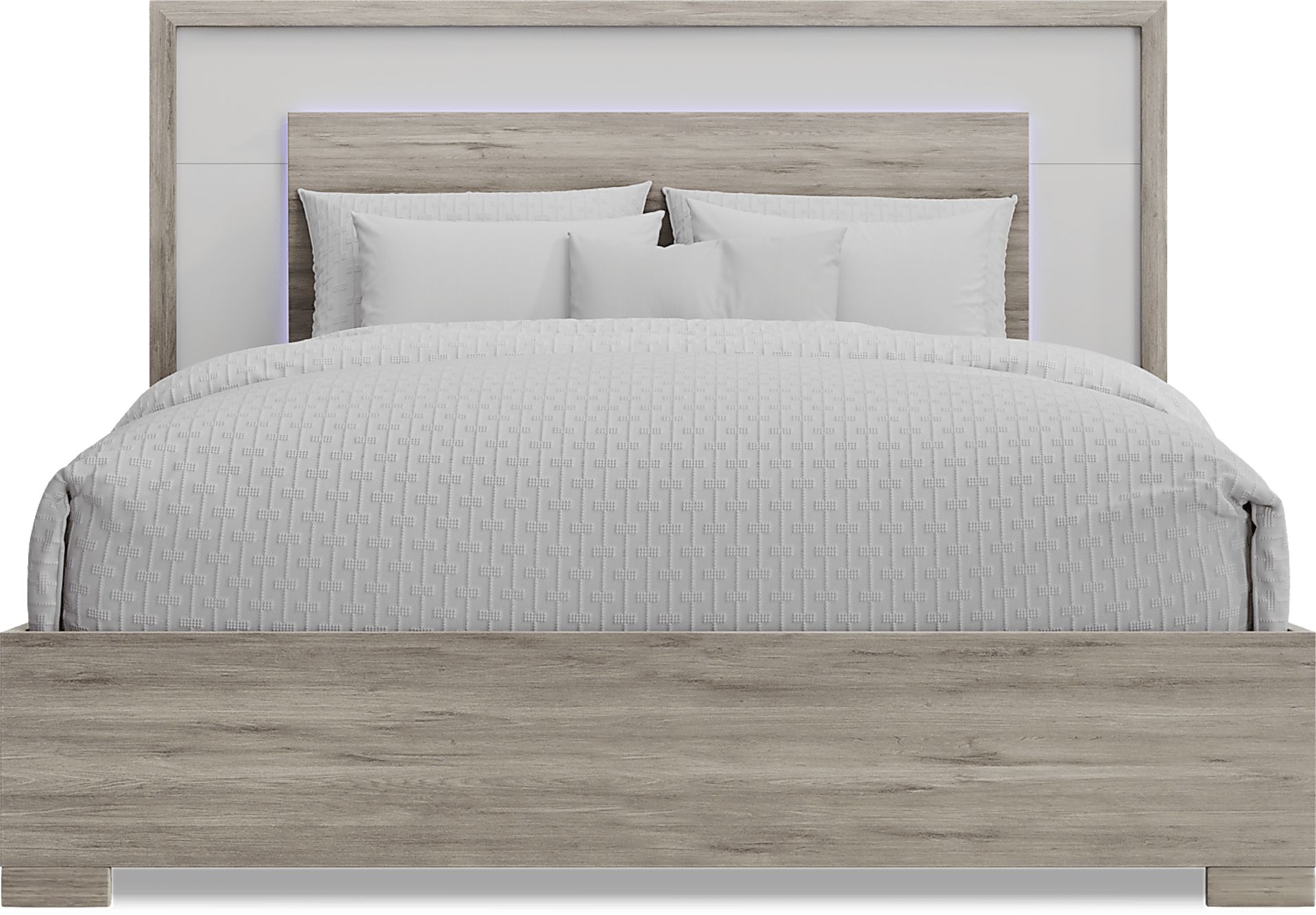 Studio Place Silver 5 Pc Queen Panel Bedroom - Image 3