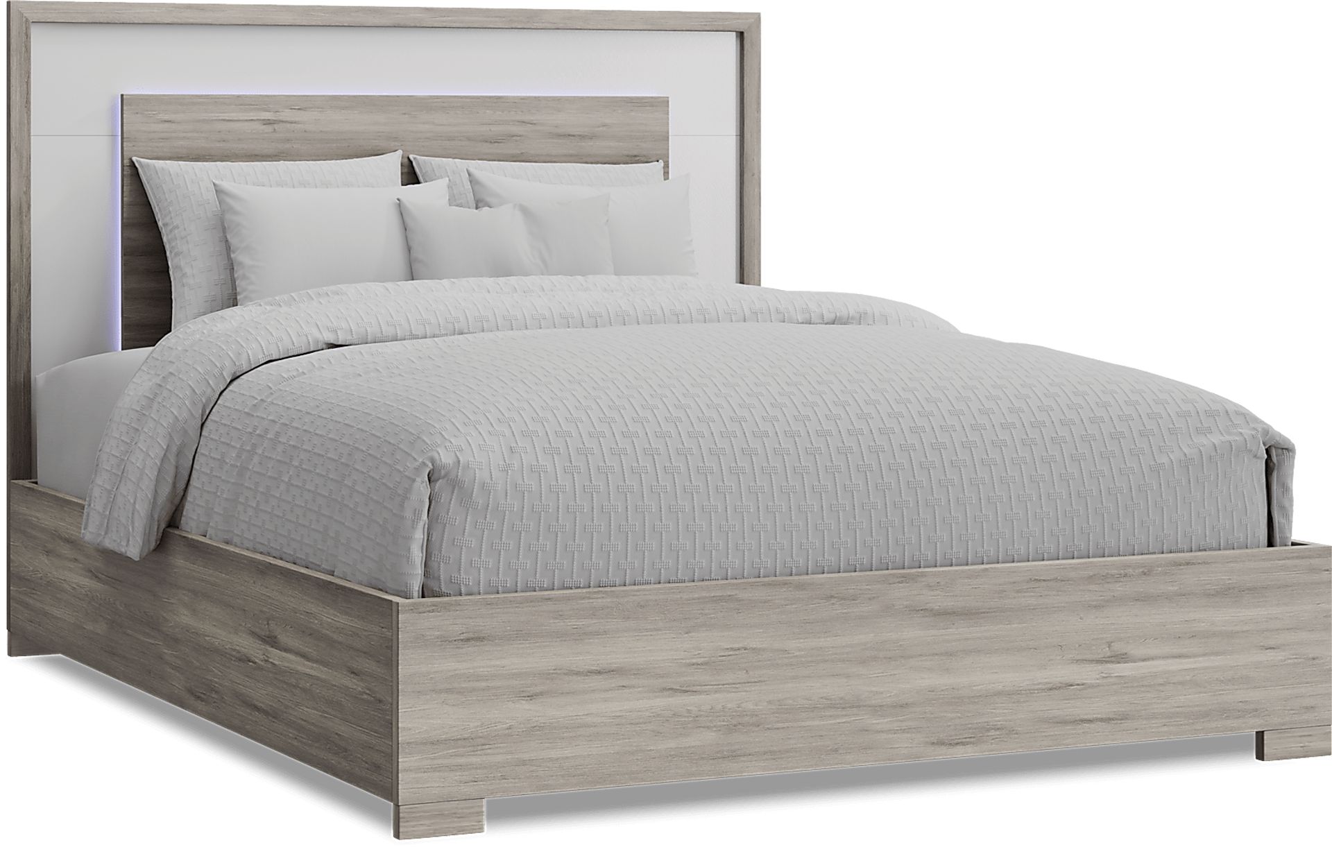 Studio Place Silver 5 Pc Queen Panel Bedroom - Image 2