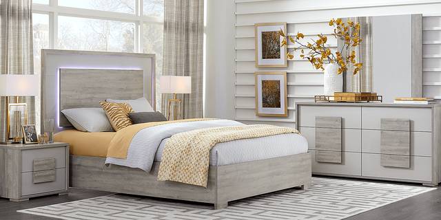 Studio Place Silver 3 Pc King Bed - Thumbnail - Image 2
