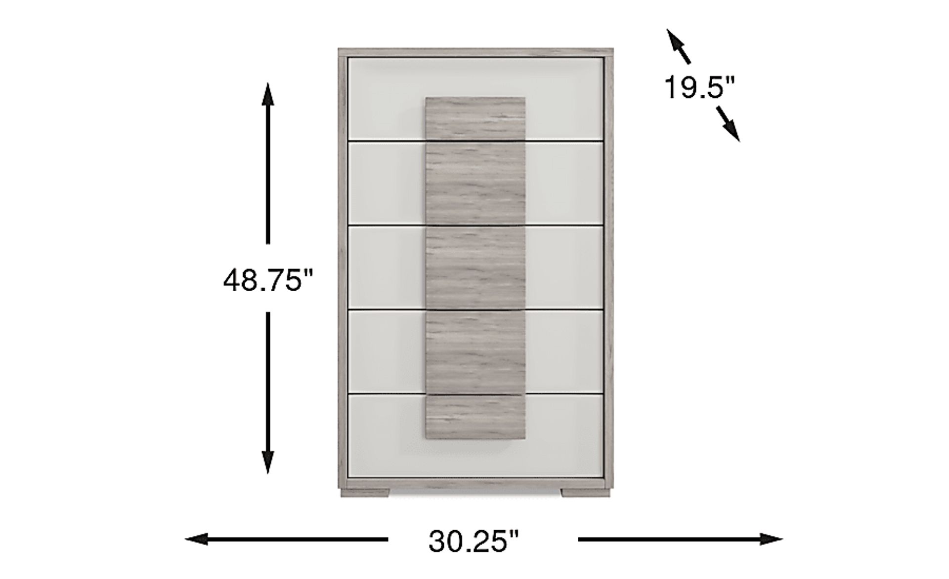 Dimension Image. Please refer to the Dimension Tab on this page for dimension details.