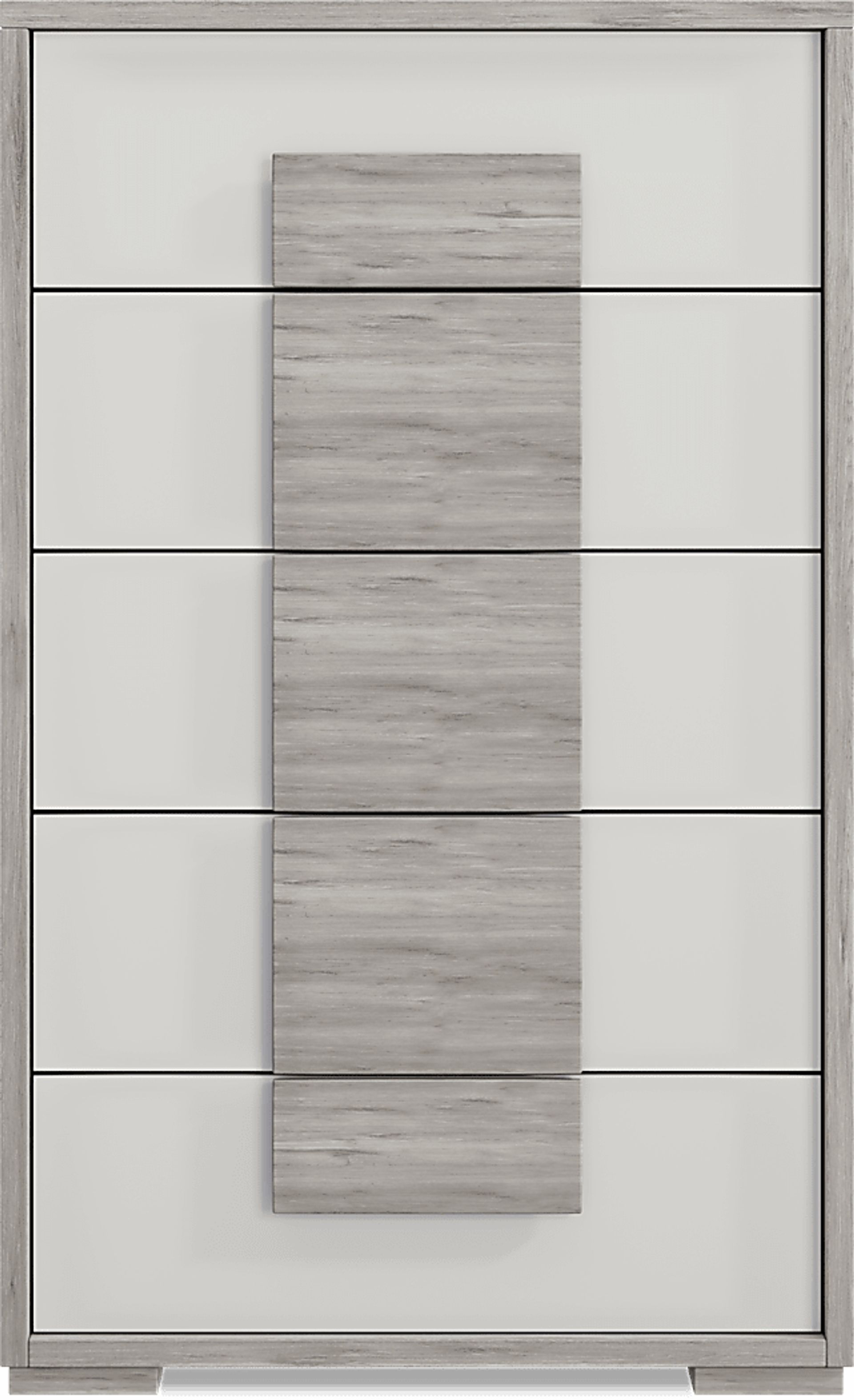 Studio Place Silver 5 Pc Queen Bedroom - Image 6