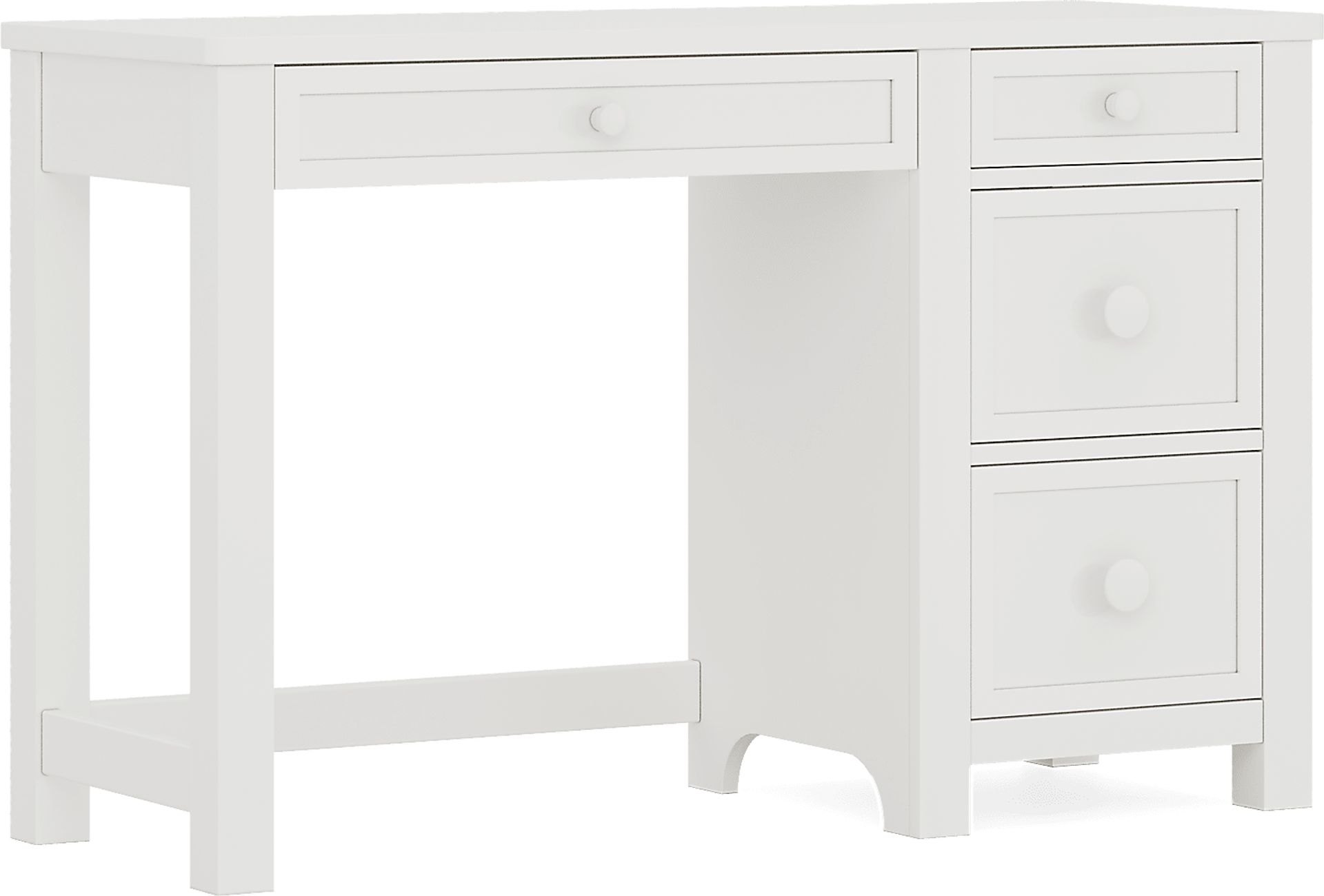 Kids Studious White Desk - Image 2