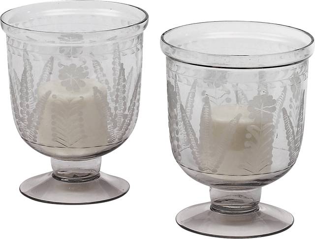Stuebner Clear Candle Holder, Set of 2 - Thumbnail - Image 1