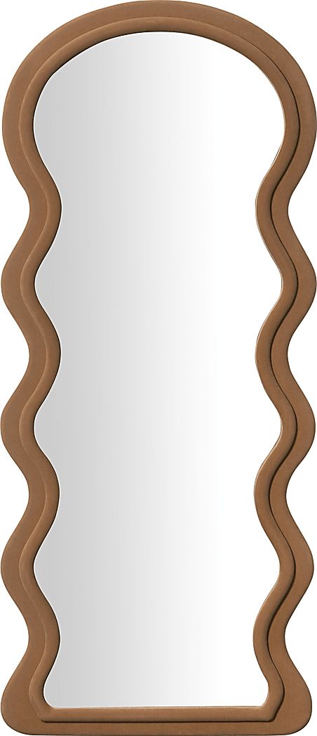 Stuempfle Brown Floor Mirror