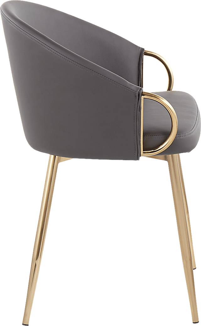 Stumberg I Gray Dining Chair, Set of 2 - Thumbnail - Image 6