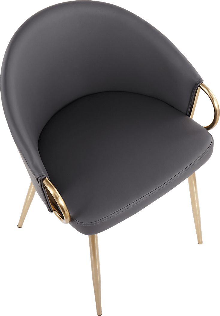 Stumberg I Gray Dining Chair - Thumbnail 3
