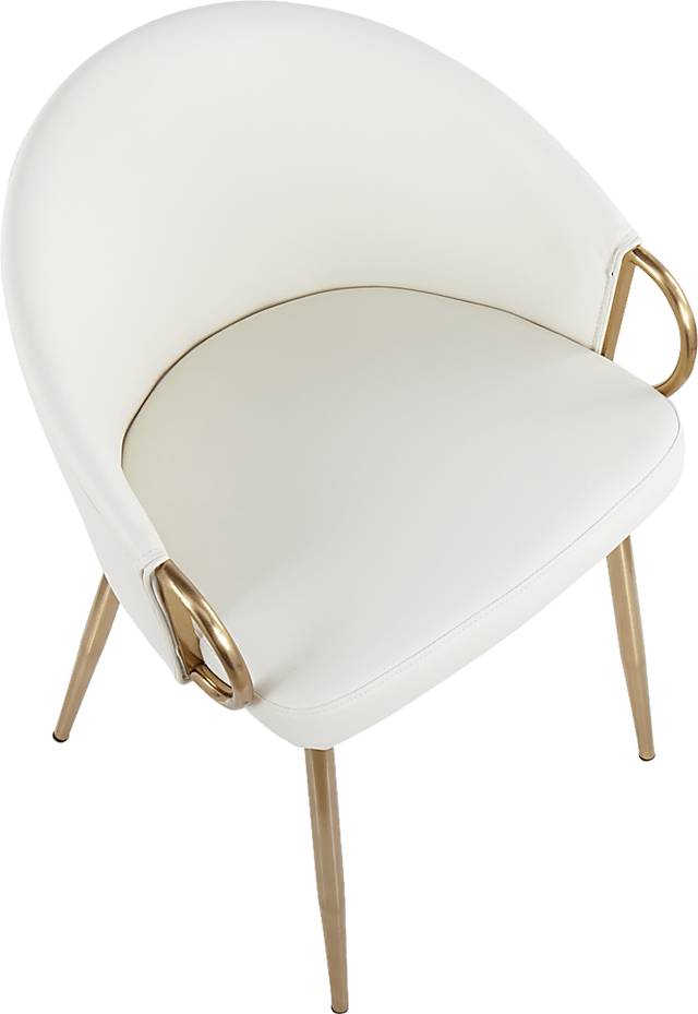 Stumberg I White Dining Chair, Set of 2 - Thumbnail - Image 11