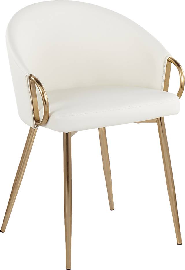 Stumberg I White Dining Chair, Set of 2 - Thumbnail - Image 6