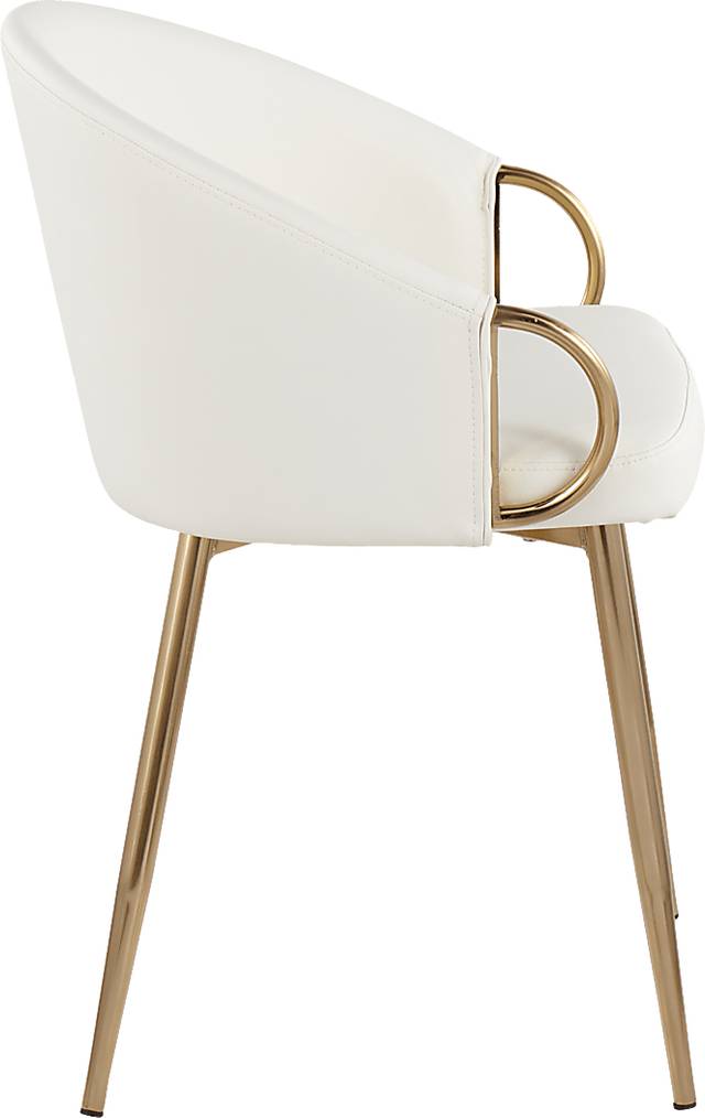 Stumberg I White Dining Chair, Set of 2 - Thumbnail - Image 7