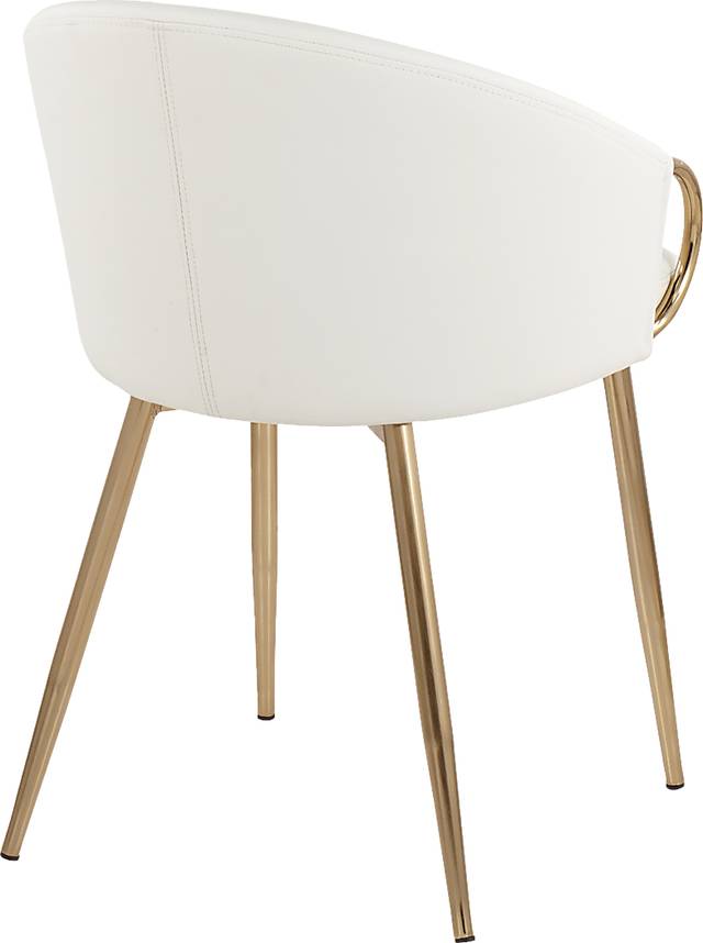 Stumberg I White Dining Chair, Set of 2 - Thumbnail - Image 9