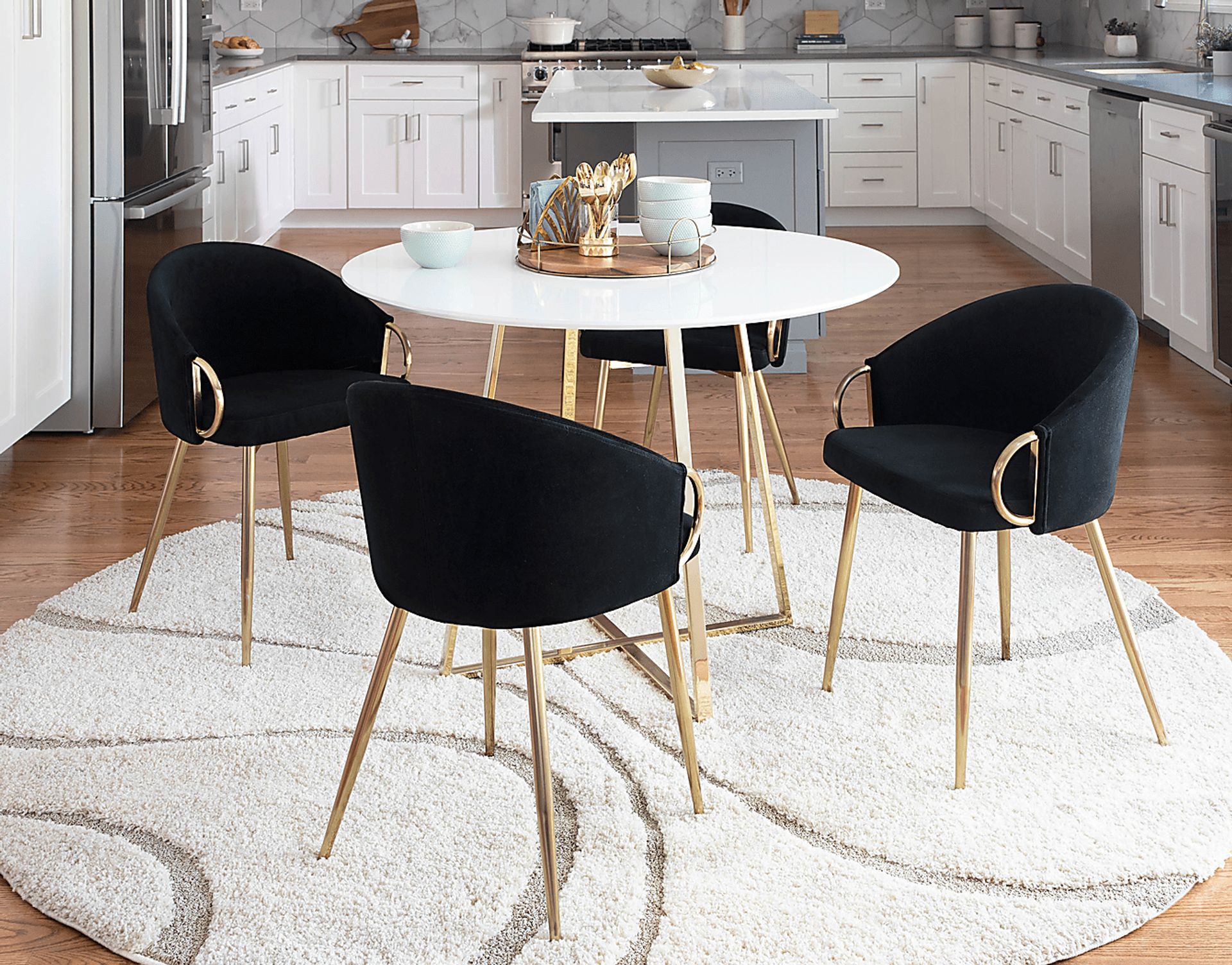 Stumberg III Black Dining Chair, Set of 2 - Image 2