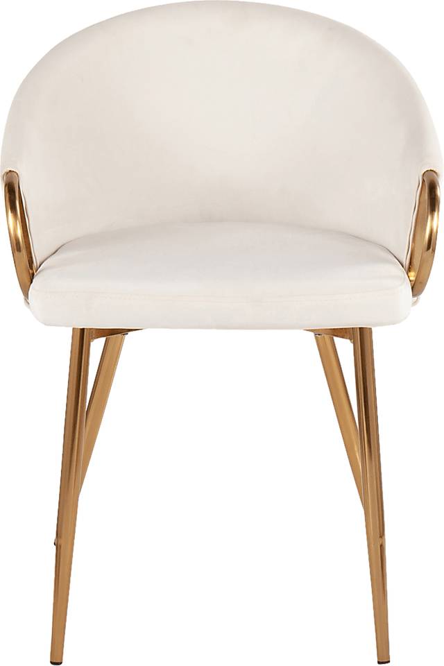 Stumberg III Cream Dining Chair, Set of 2 - Thumbnail - Image 4