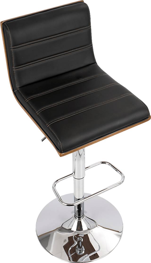 Sturfield Black Adjustable Barstool, Set of 2 - Thumbnail - Image 10