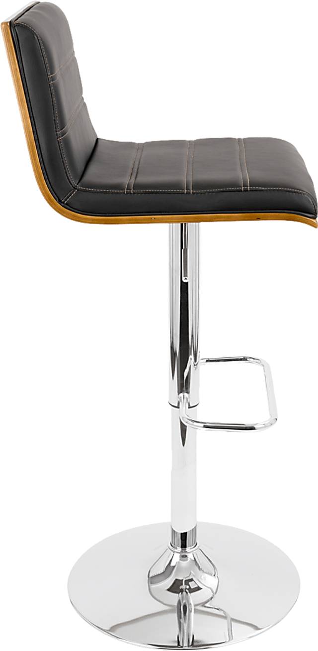 Sturfield Black Adjustable Barstool, Set of 2 - Thumbnail - Image 5