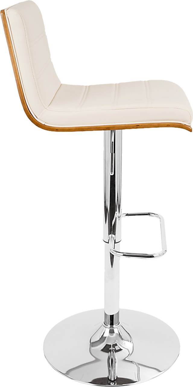 Sturfield Cream Adjustable Barstool, Set of 2 - Thumbnail - Image 9