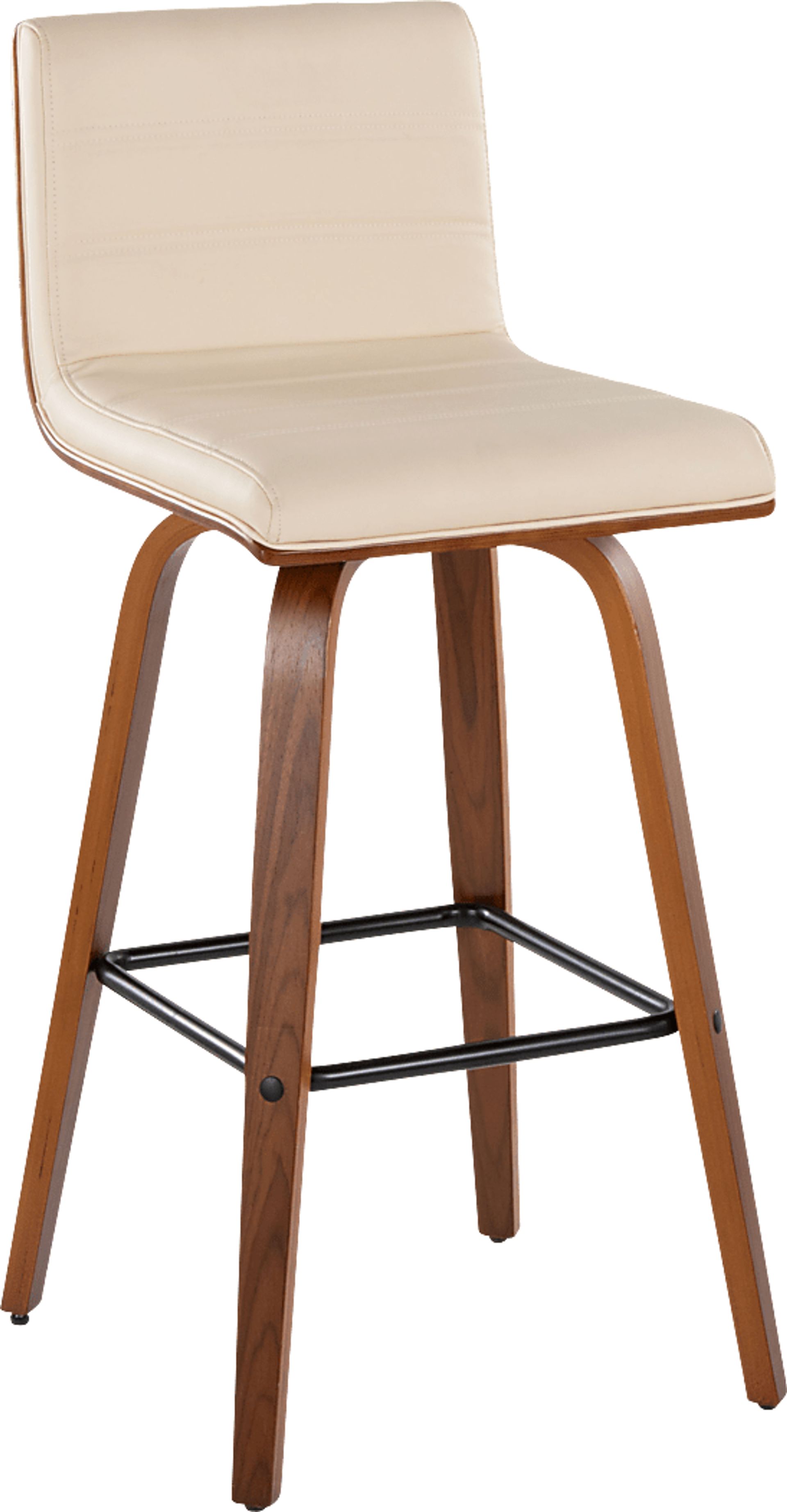 Sturfield II Cream Swivel Barstool, Set of 2 - Image 3