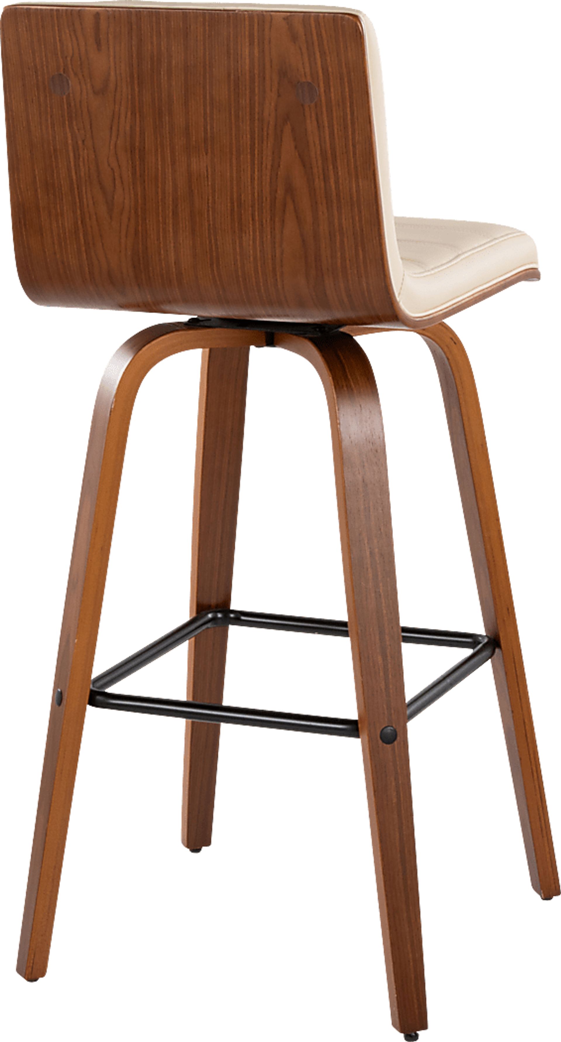 Sturfield II Cream Swivel Barstool, Set of 2 - Image 6