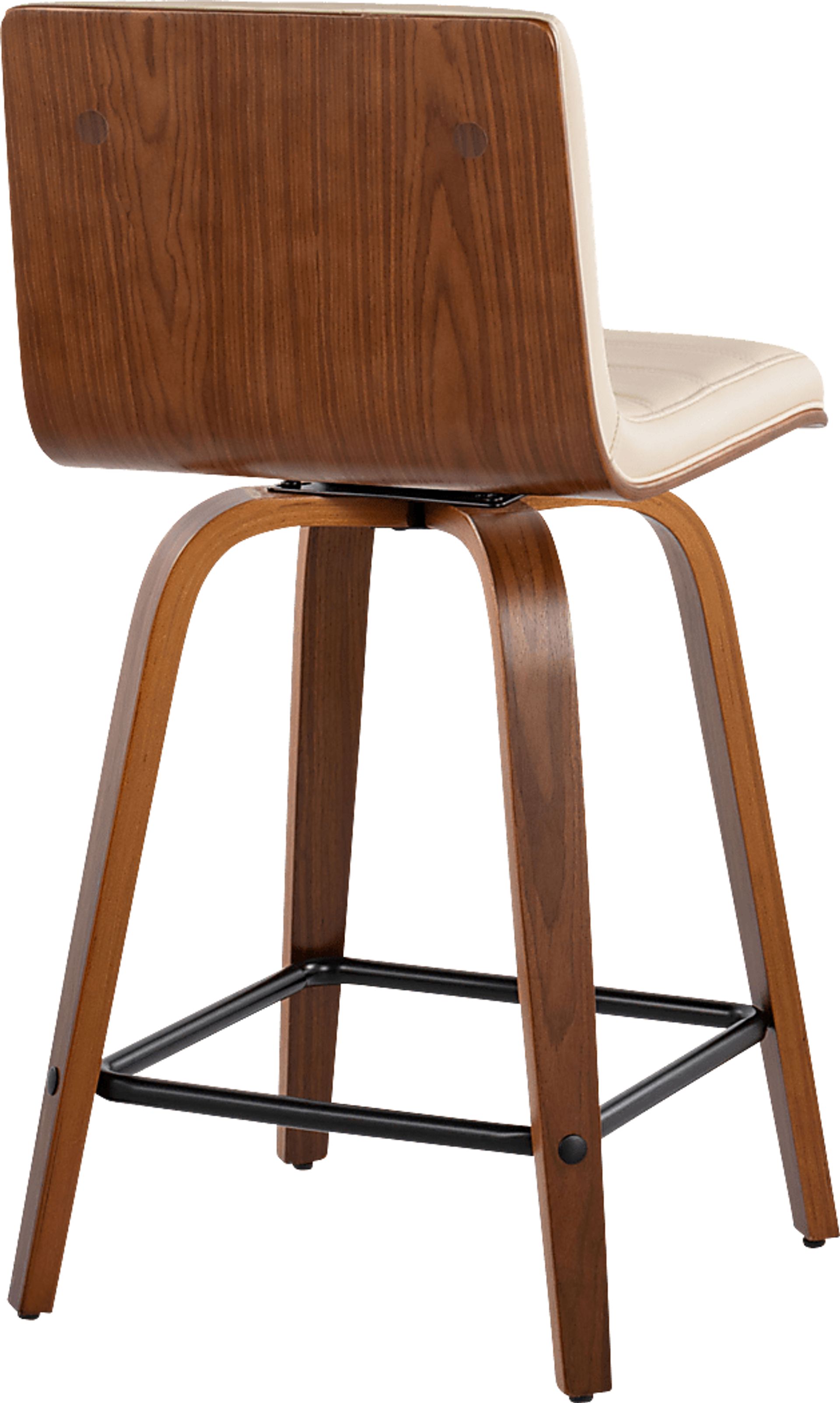 Sturfield II Cream Swivel Counter Height Stool, Set of 2 - Image 6