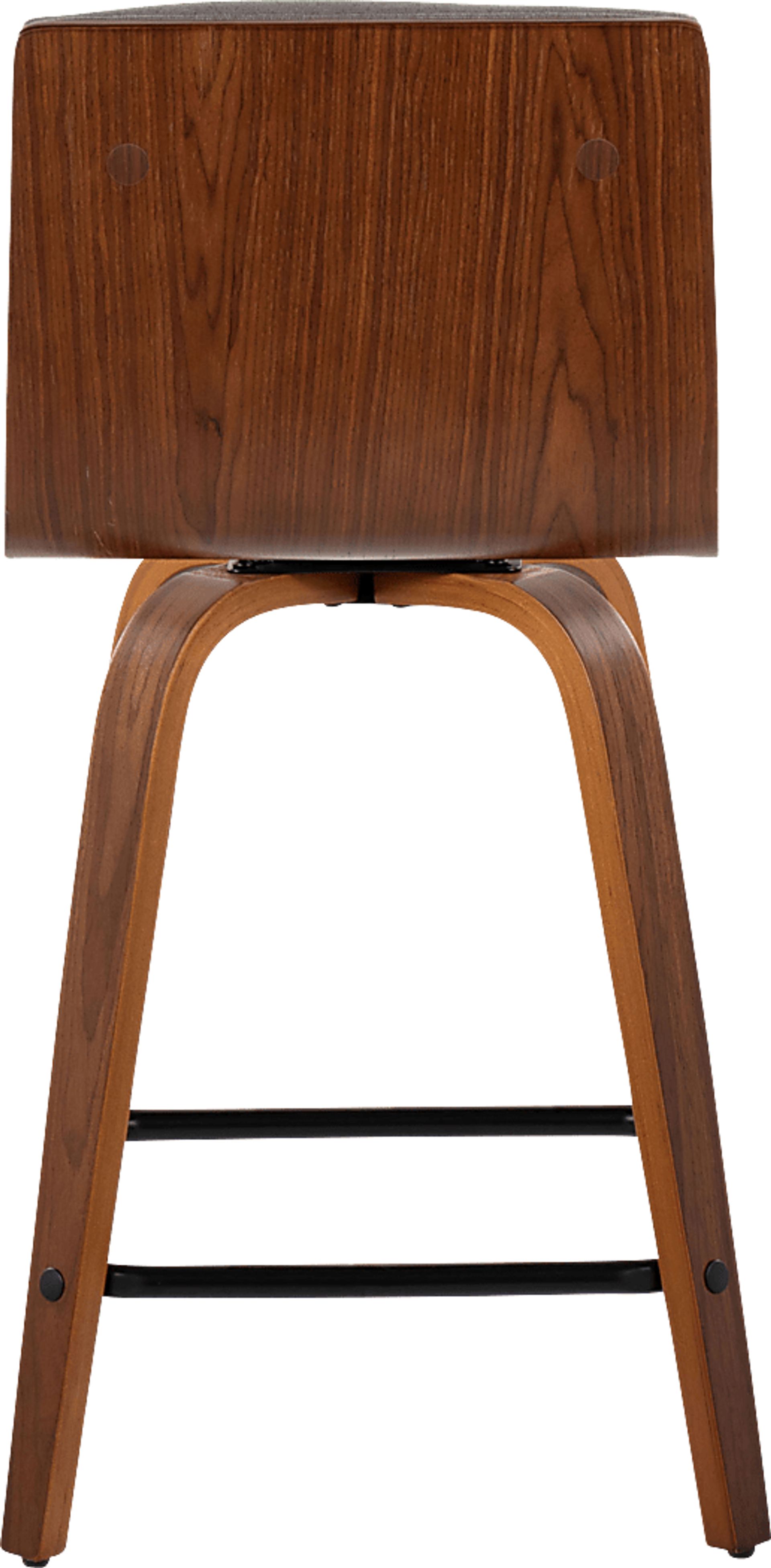 Sturfield II Gray Swivel Counter Height Stool, Set of 2 - Image 5