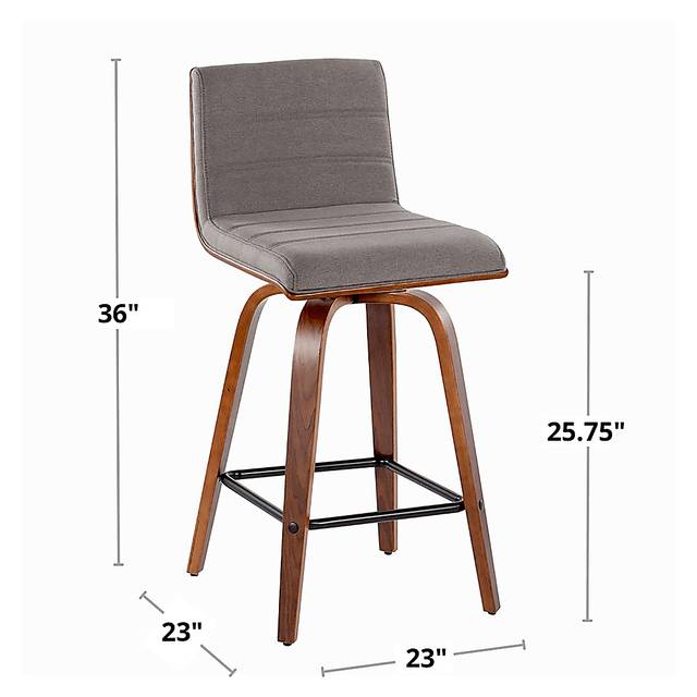 Sturfield III Black Swivel Counter Height Stool, Set of 2 - Thumbnail - Image 12