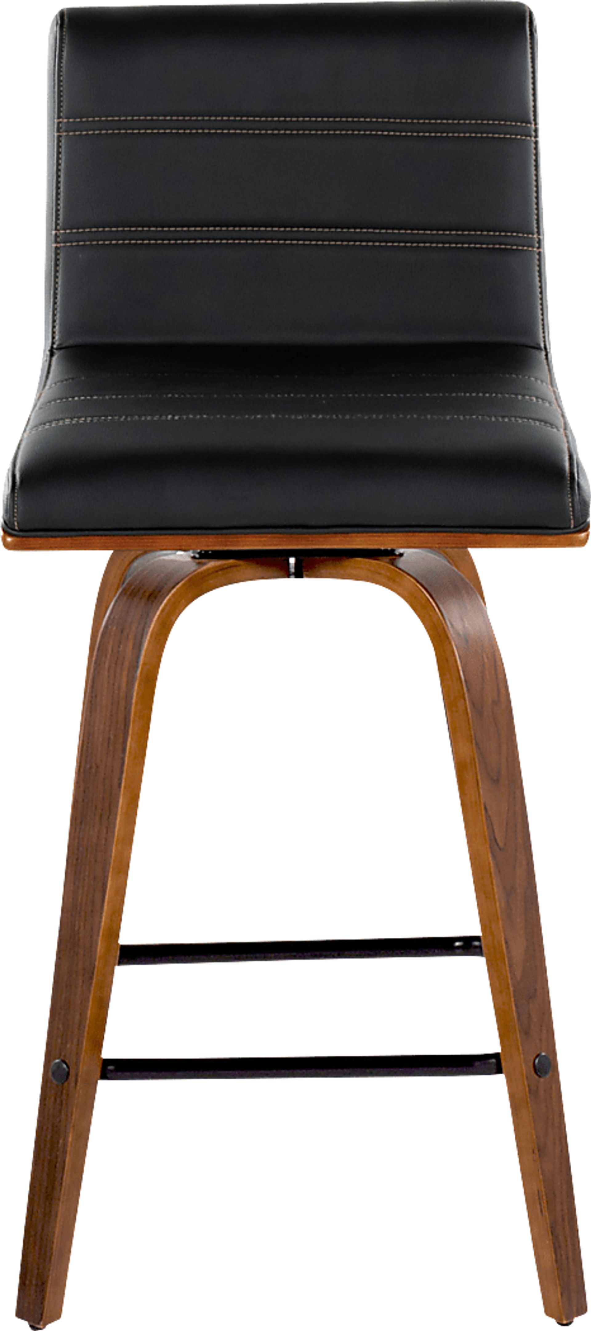 Sturfield III Black Swivel Counter Height Stool, Set of 2 - Image 4