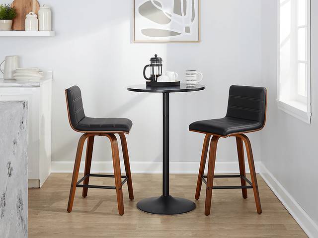 Sturfield III Black Swivel Counter Height Stool, Set of 2 - Thumbnail - Image 10