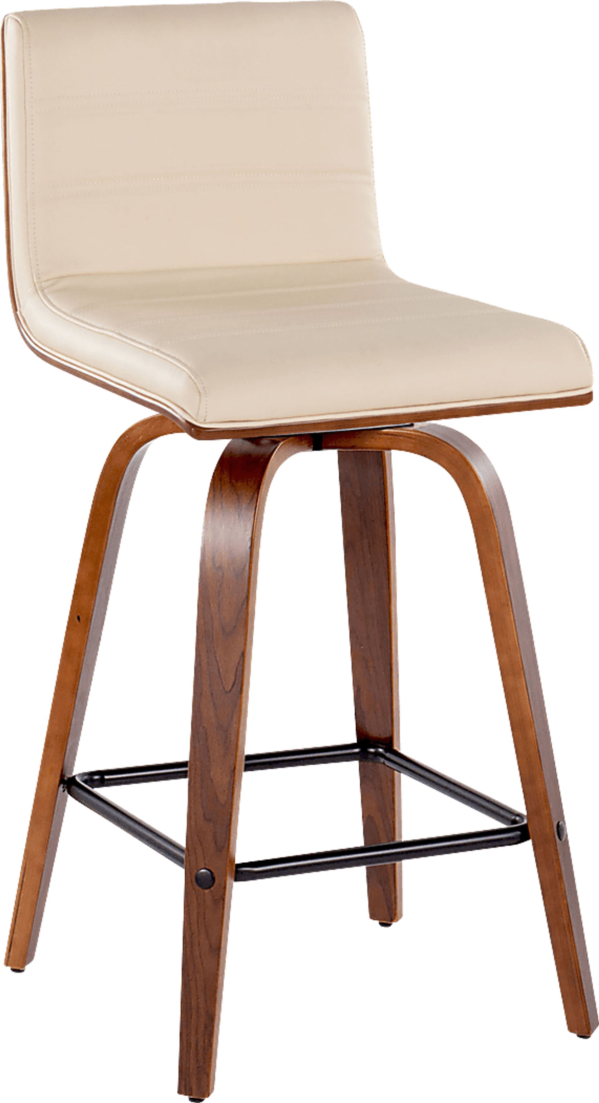 Sturfield III Cream Swivel Counter Height Stool, Set of 2 - Image 3