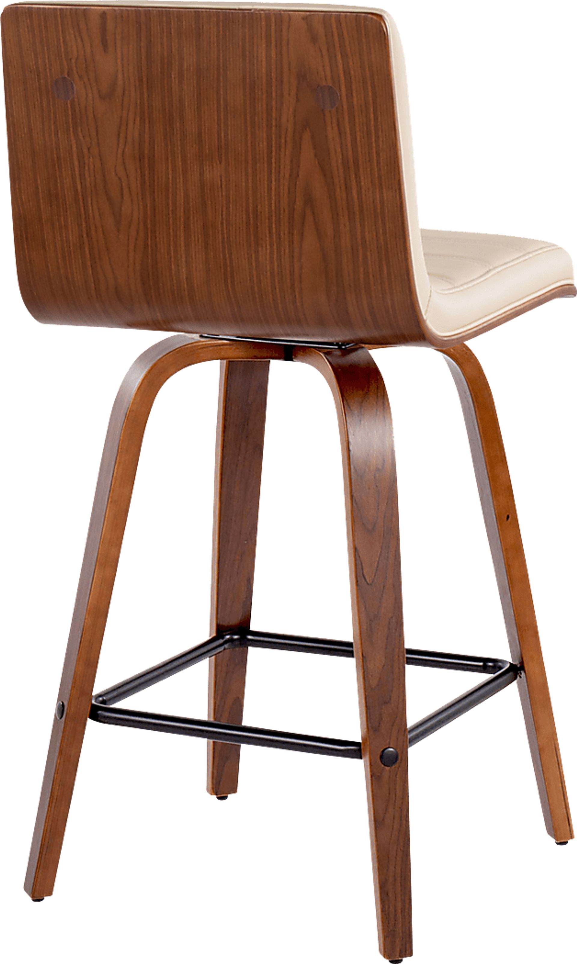 Sturfield III Cream Swivel Counter Height Stool, Set of 2 - Image 6