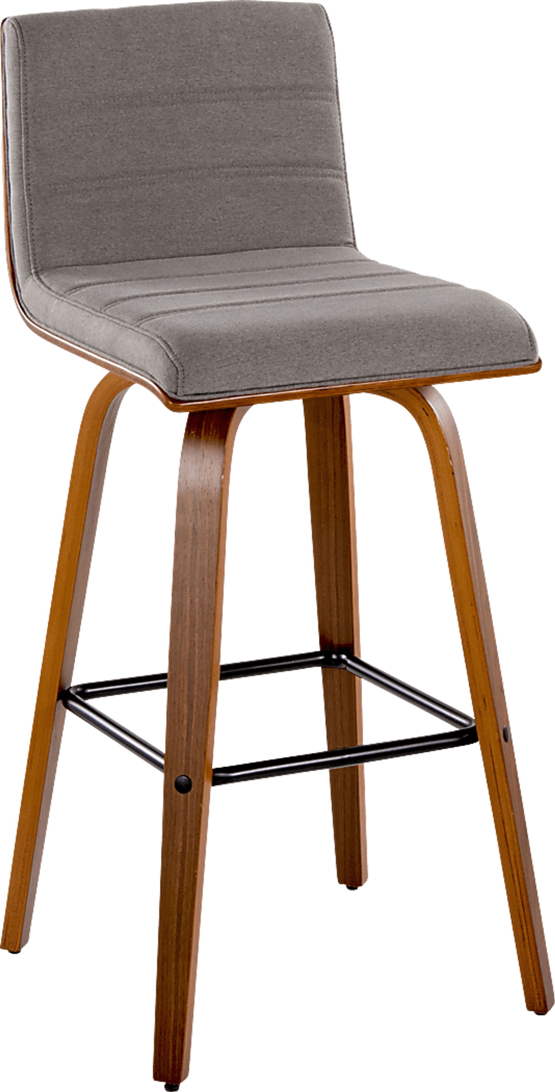 Sturfield III Gray Swivel Barstool, Set of 2 - Image 3