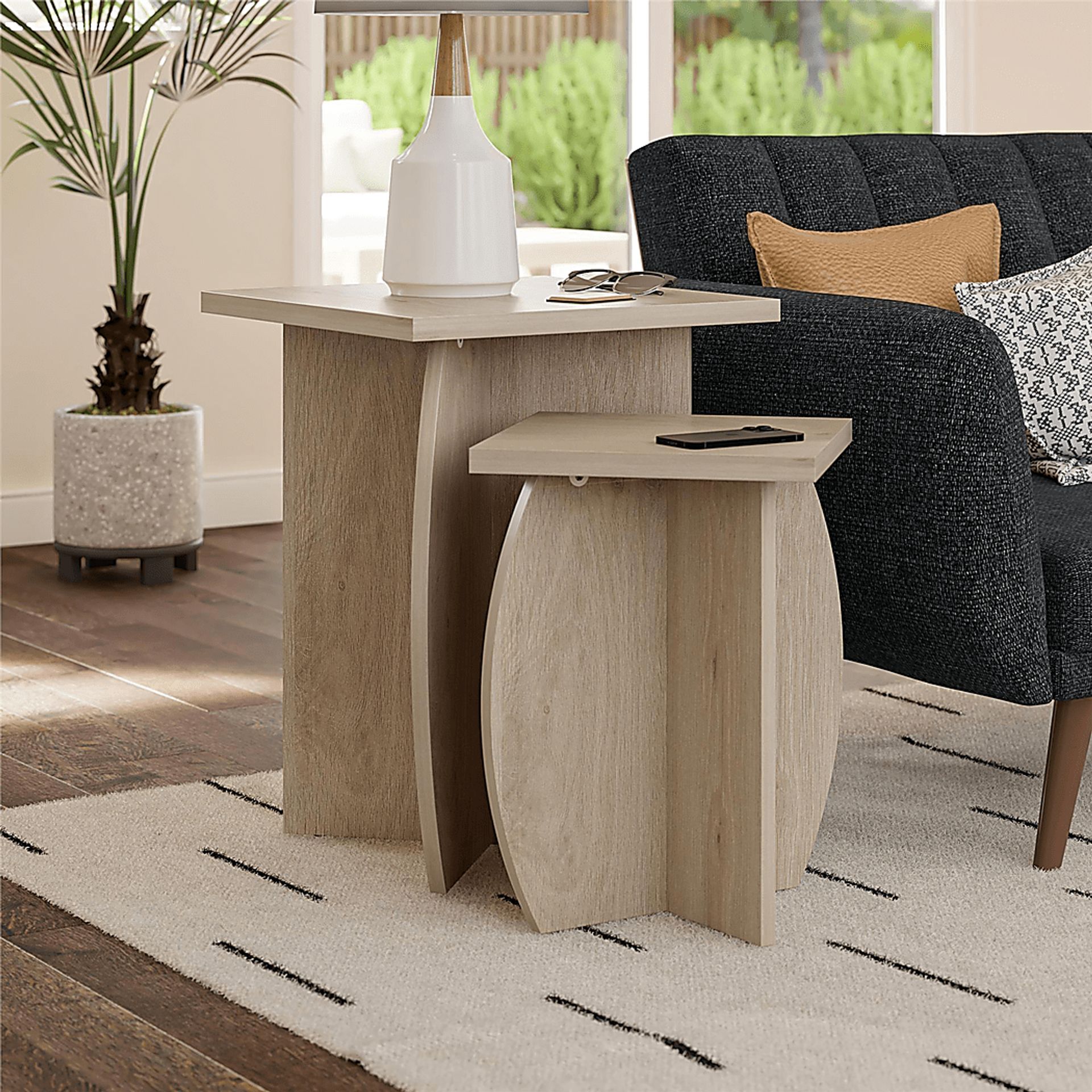 Sturgreen Oak Nesting End Table, Set of 2 - Image 2