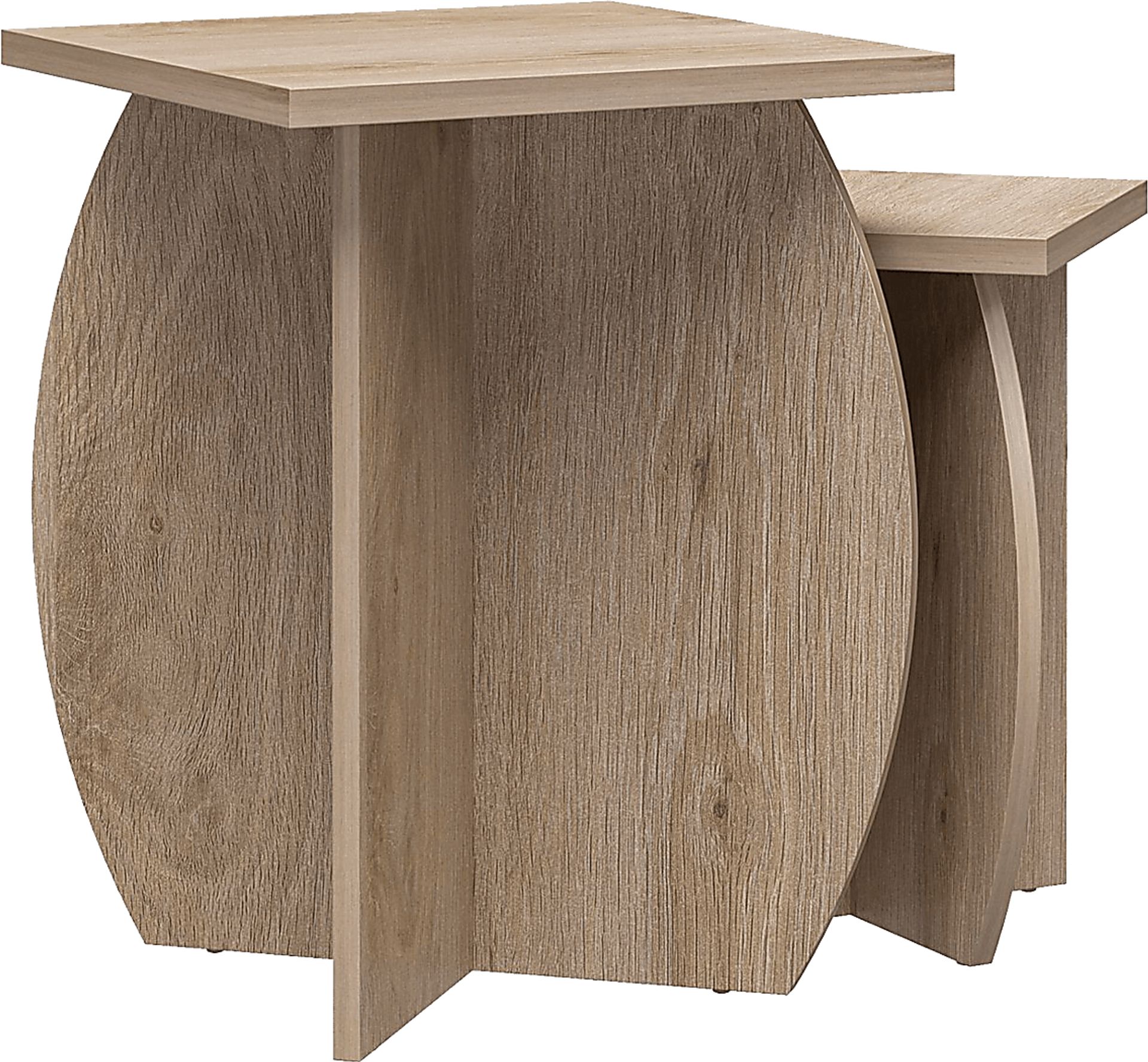 Sturgreen Oak Nesting End Table, Set of 2 - Image 1