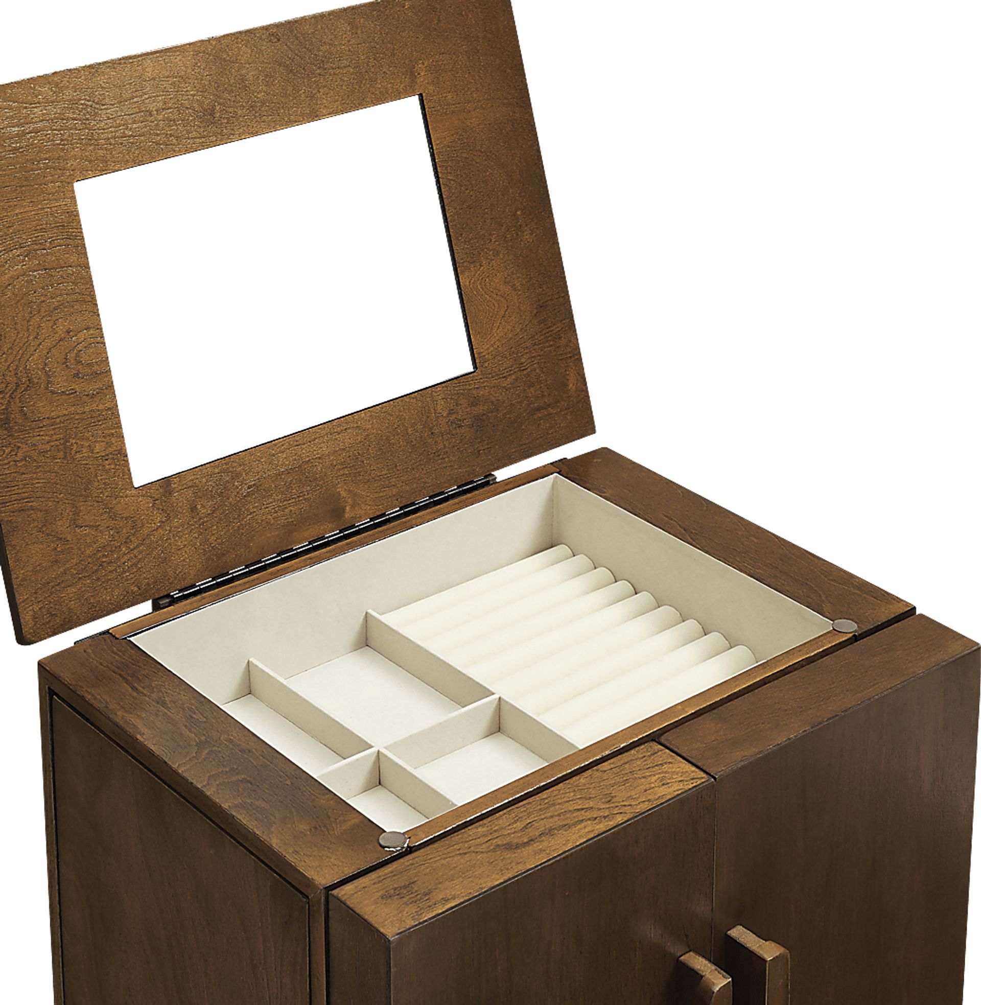 Suari Brown Jewelry Armoire - Image 10