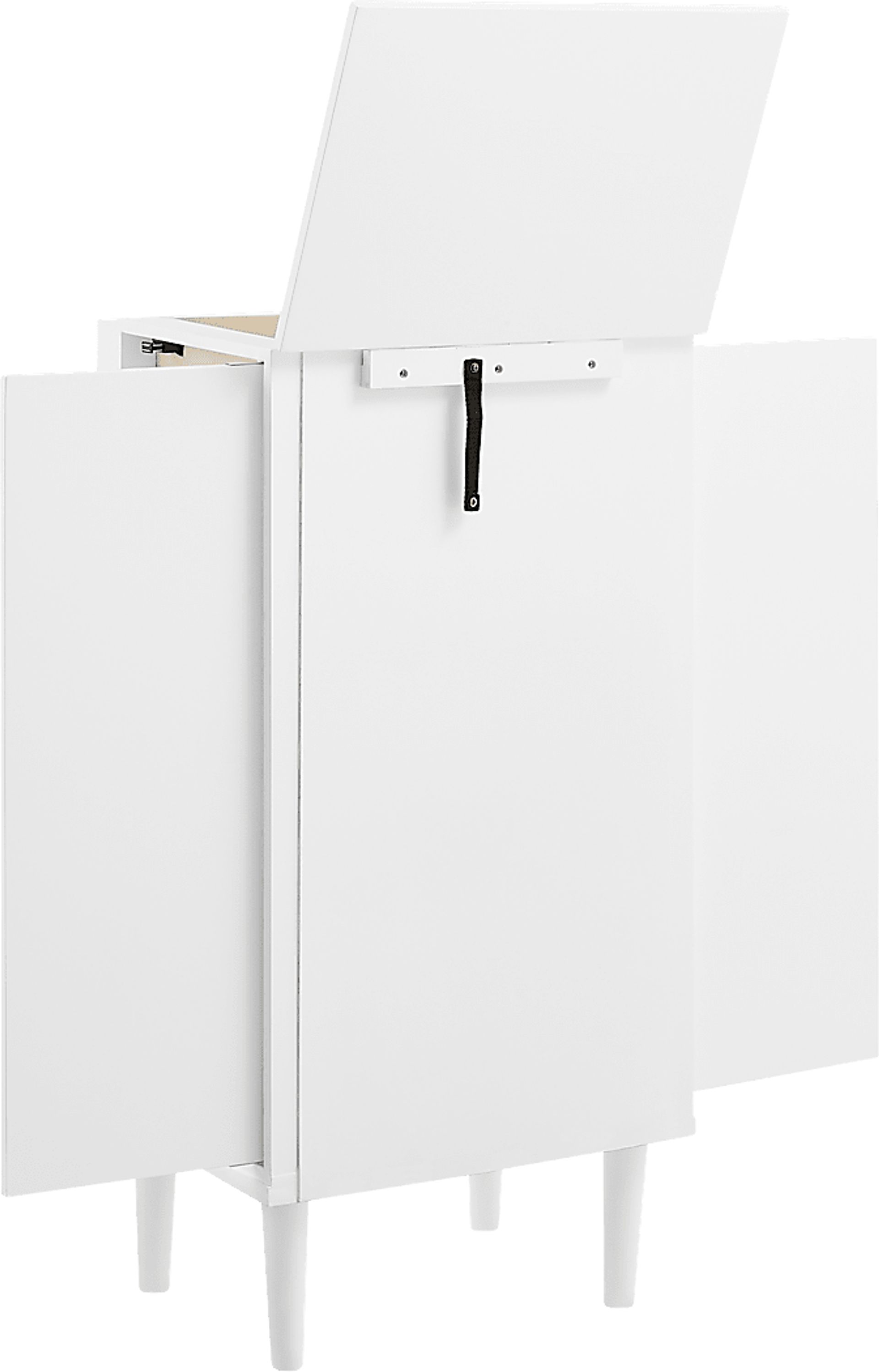 Suari White Jewelry Armoire - Image 5