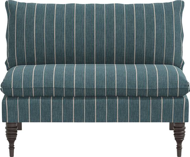 Subira Blue Loveseat - Thumbnail - Image 4