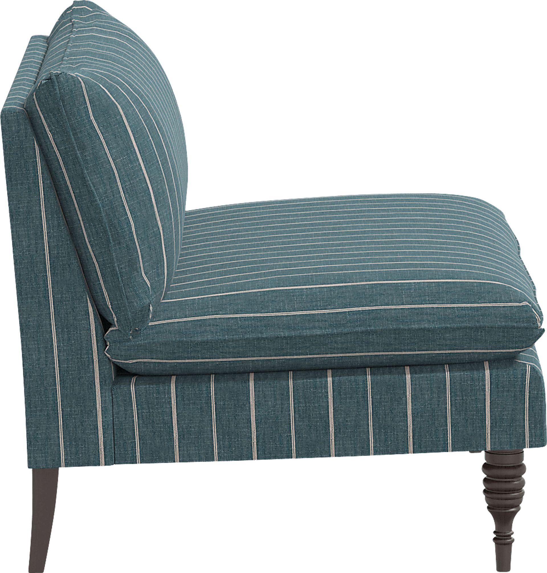 Subira Blue Loveseat - Image 5