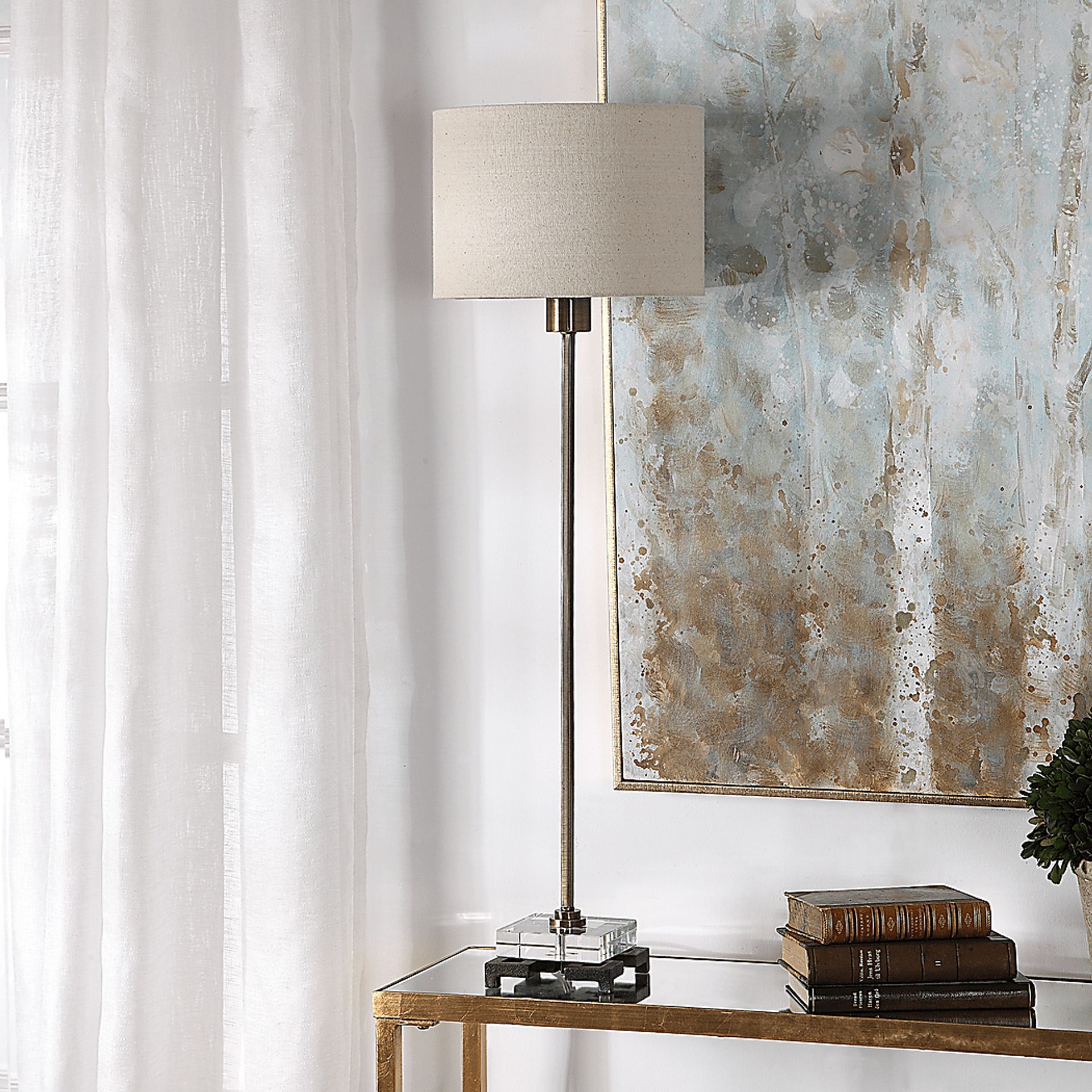 Suely Edge Brass Lamp - Image 6