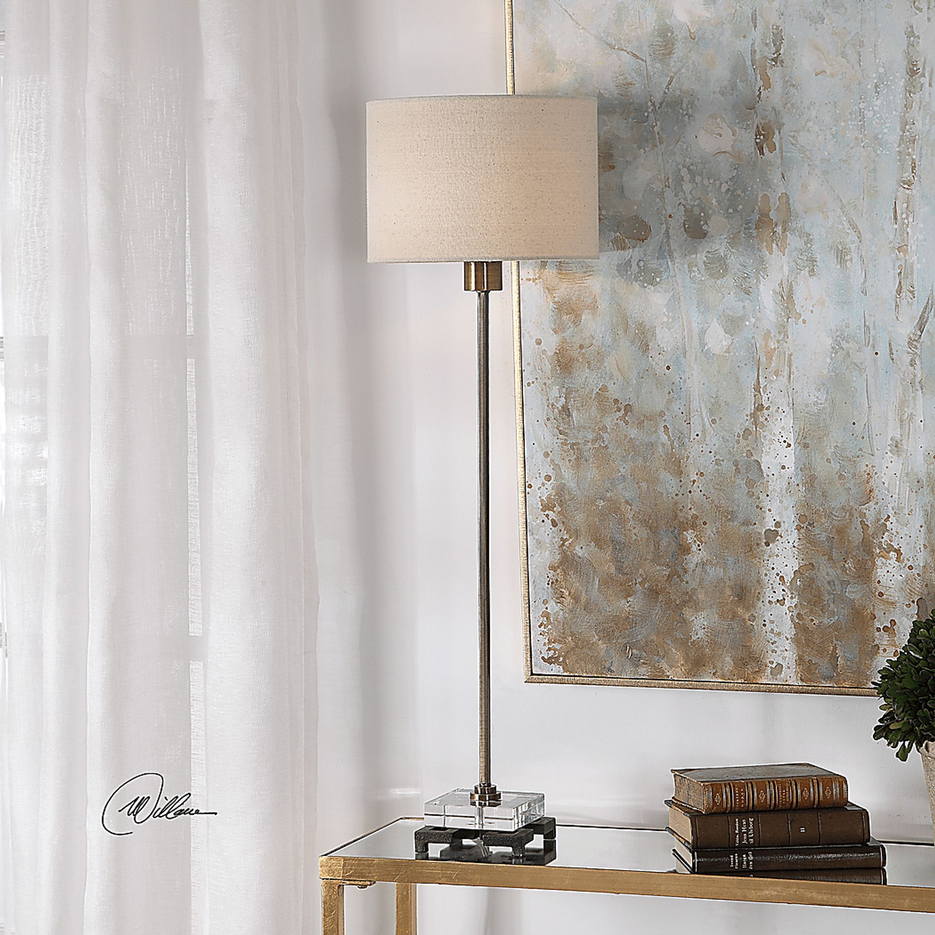 Suely Edge Brass Lamp - Image 7